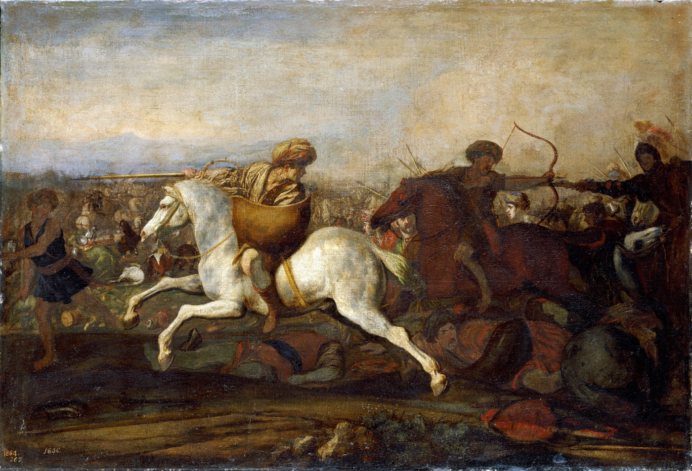 combat between turks and christians
